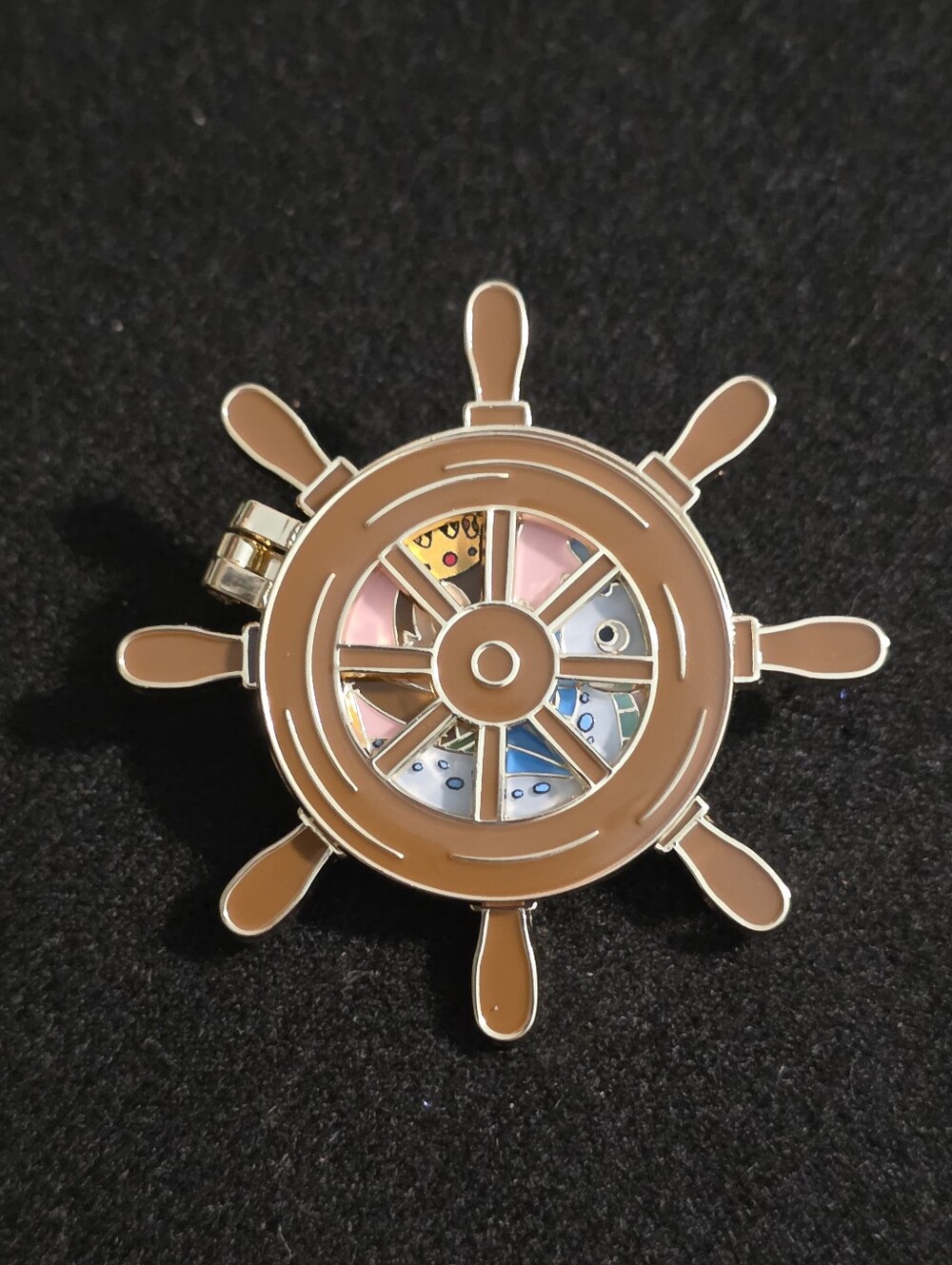 Shanghai Nautical Ship Wheel Mystery Pin